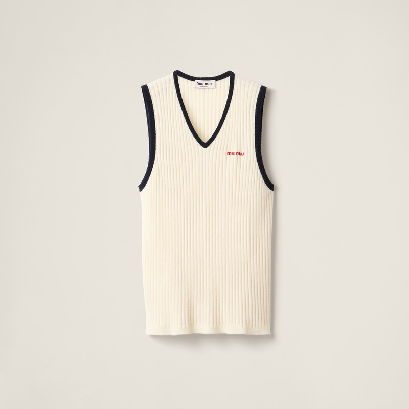 Cashmere vest 1