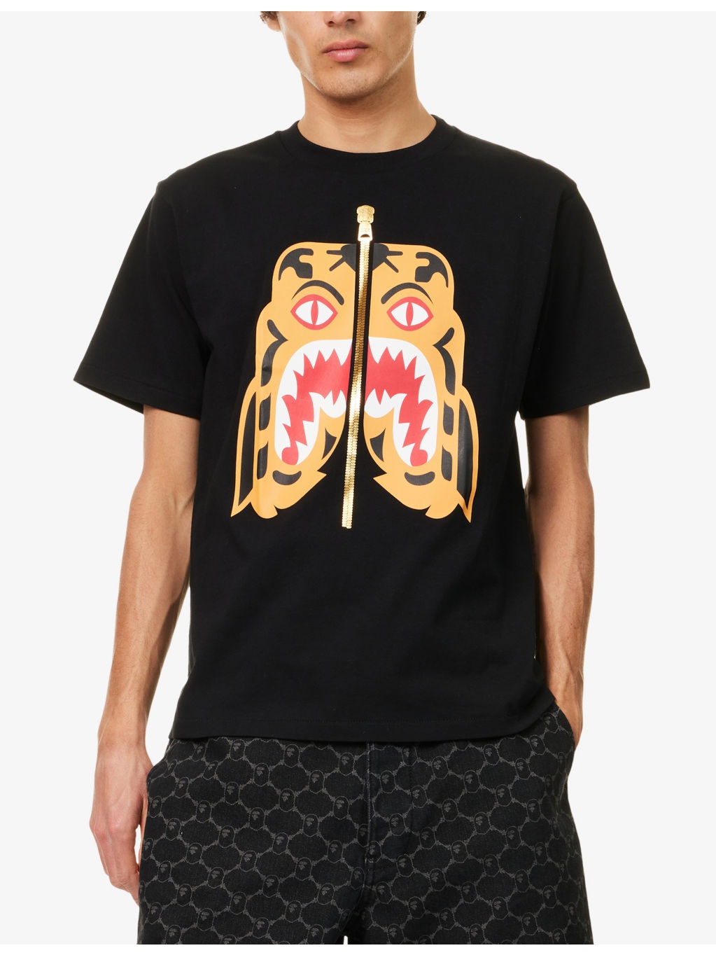 Colors Tiger Cotton-Jersey T-Shirt - 3