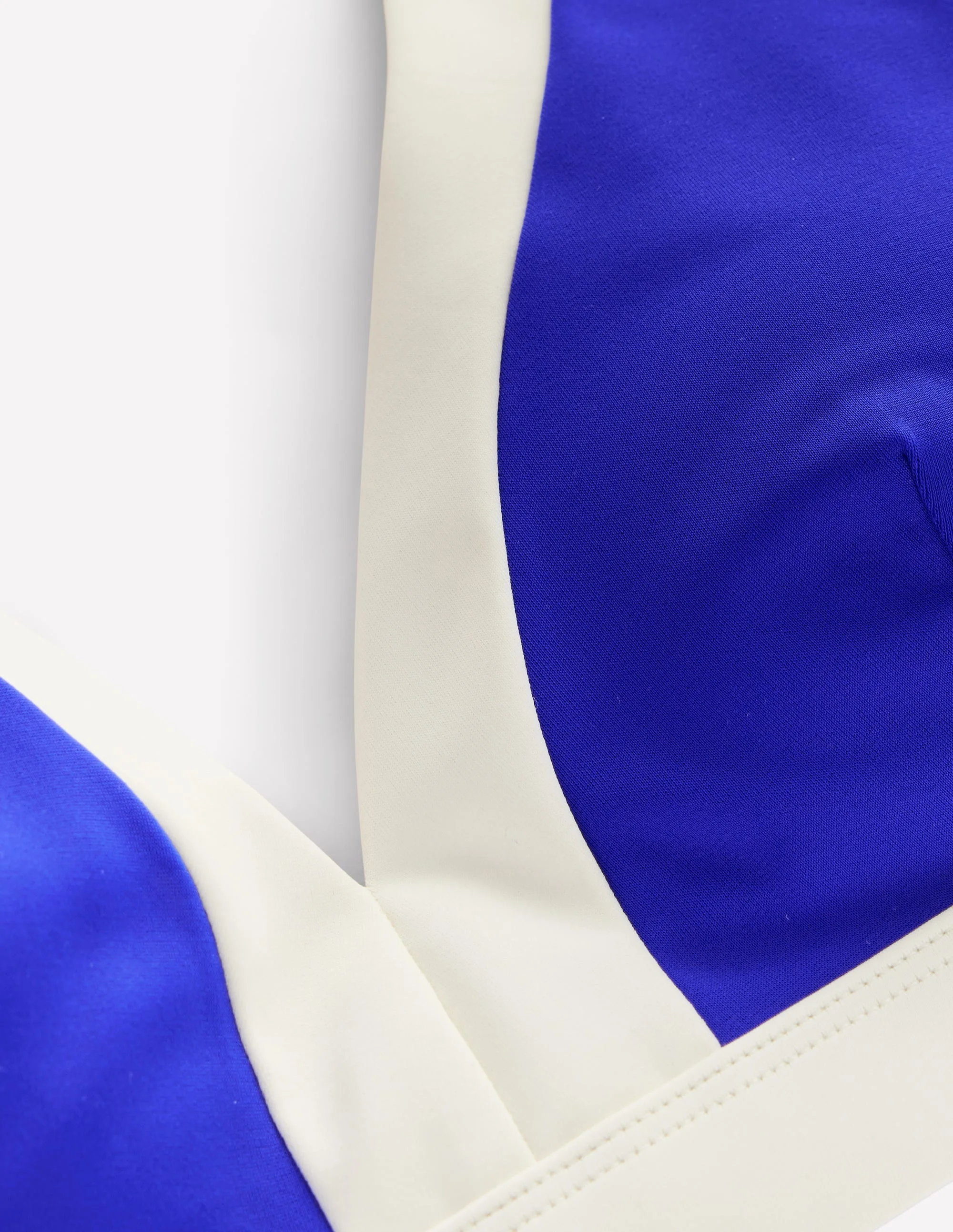 Ios V Panel Bikini Top-Cobalt Blue, Ivory - 1