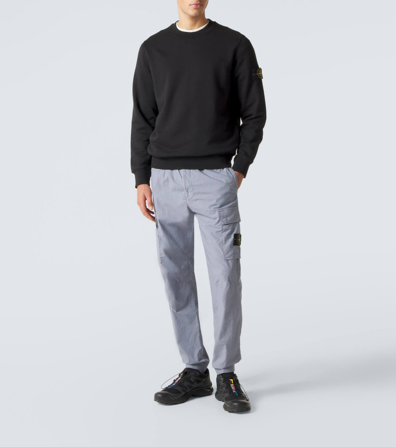 Stone Island Compass cotton-blend cargo pants outlook