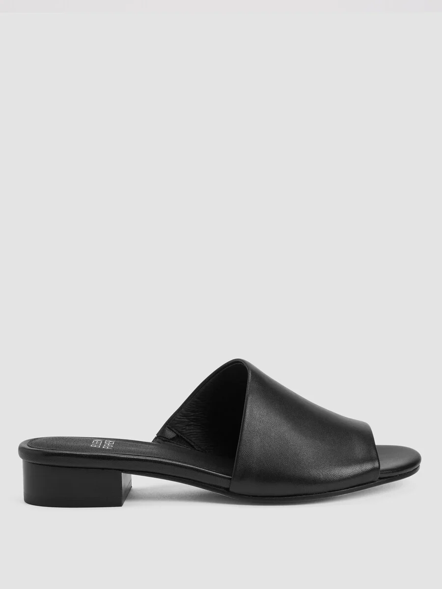 Quote Nappa Leather Slide Sandal - 1