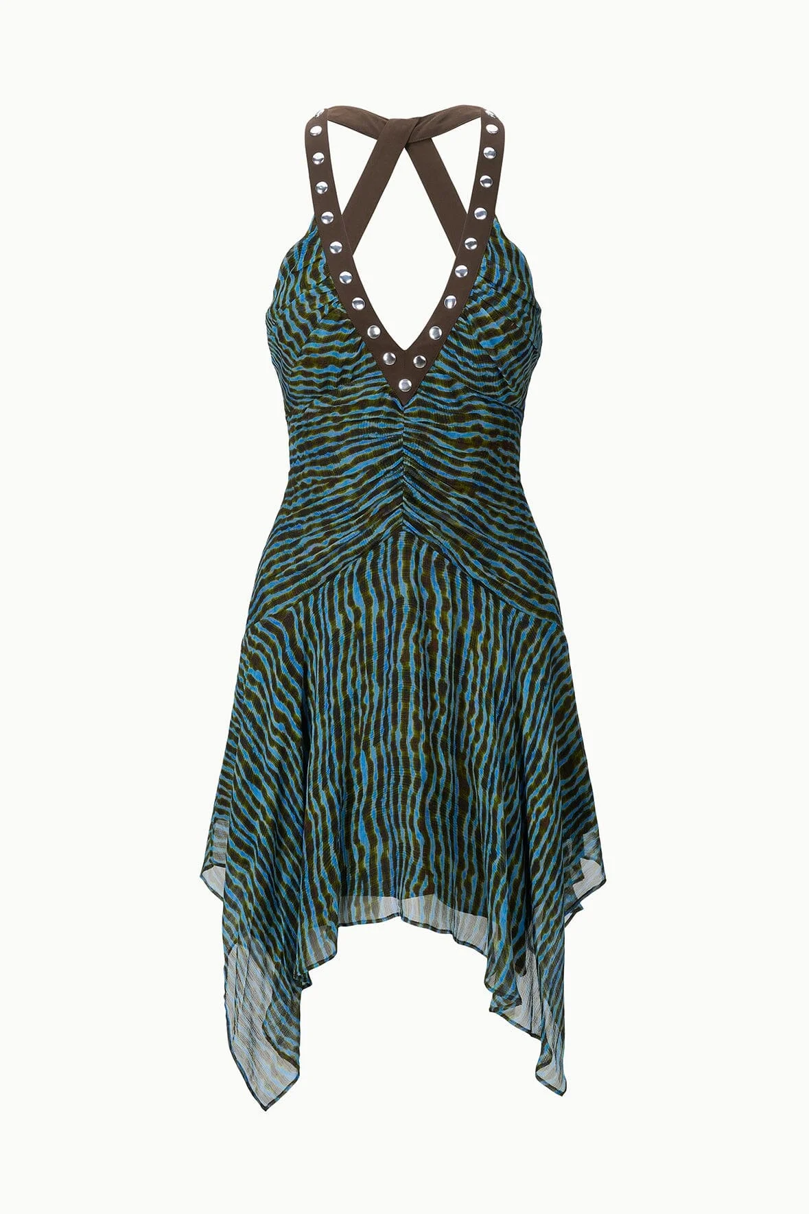 STAUD OLYMPIA DRESS TIDAL SHELL - 1