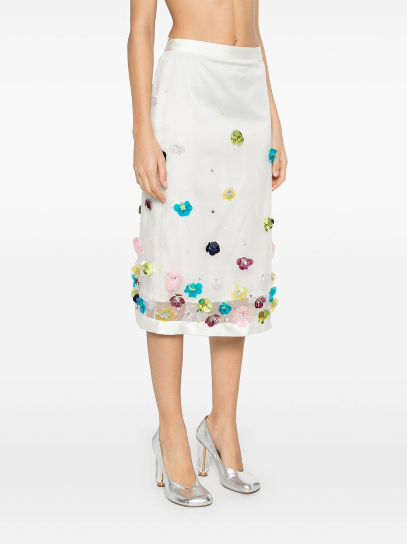 sequin-embellished midi skirt 3