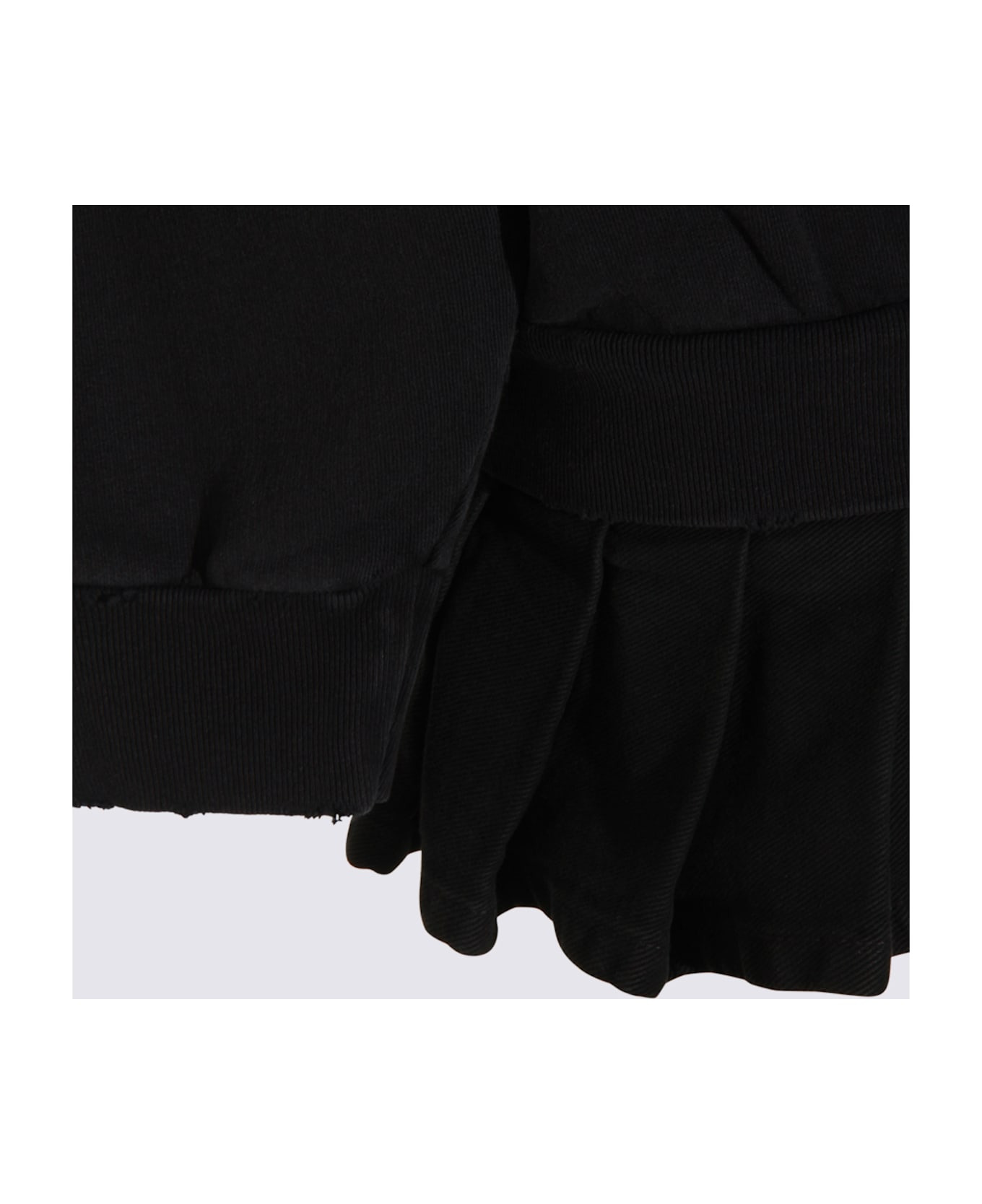 Black Cotton Dress - 4