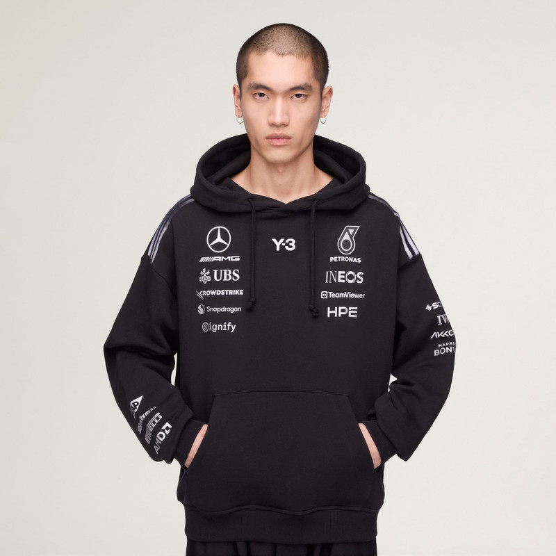 Y-3 MERCEDES TEAM HOODIE 8