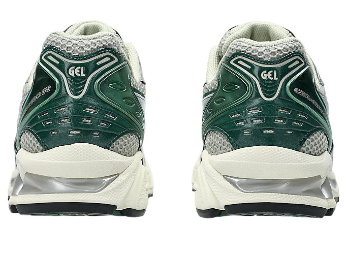 GEL-KAYANO 14 SNEAKERS (DRIED LEAF GREEN/PURE SILVER) - 3