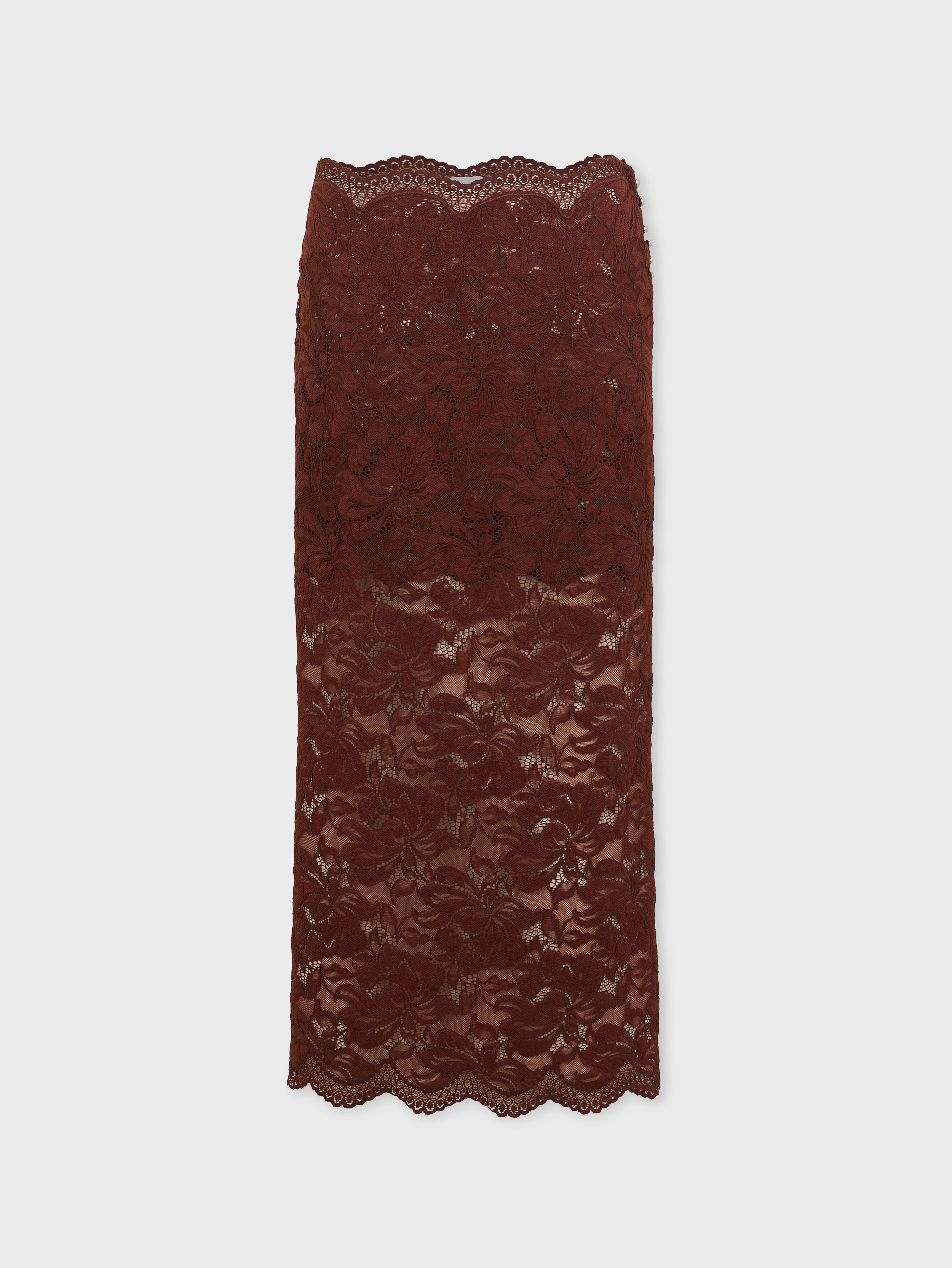 MIDI SKIRT IN LACE - 1