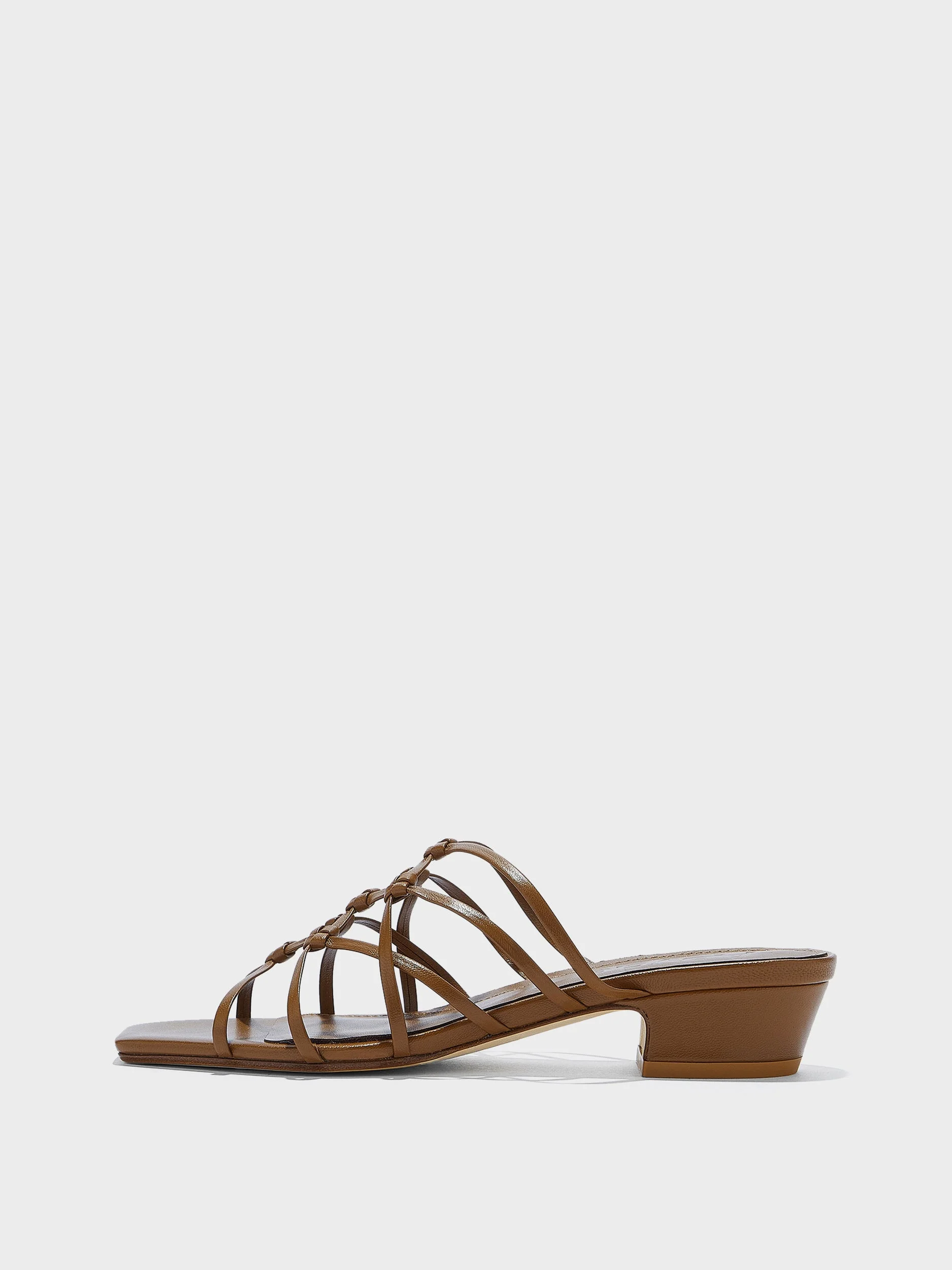 Talha Square-Toe Sandals - 1