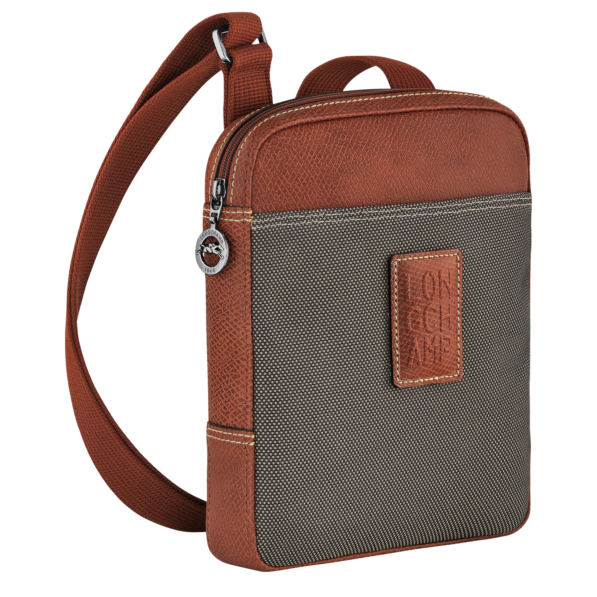 Boxford XS Crossbody bag Brown - Canvas - 3