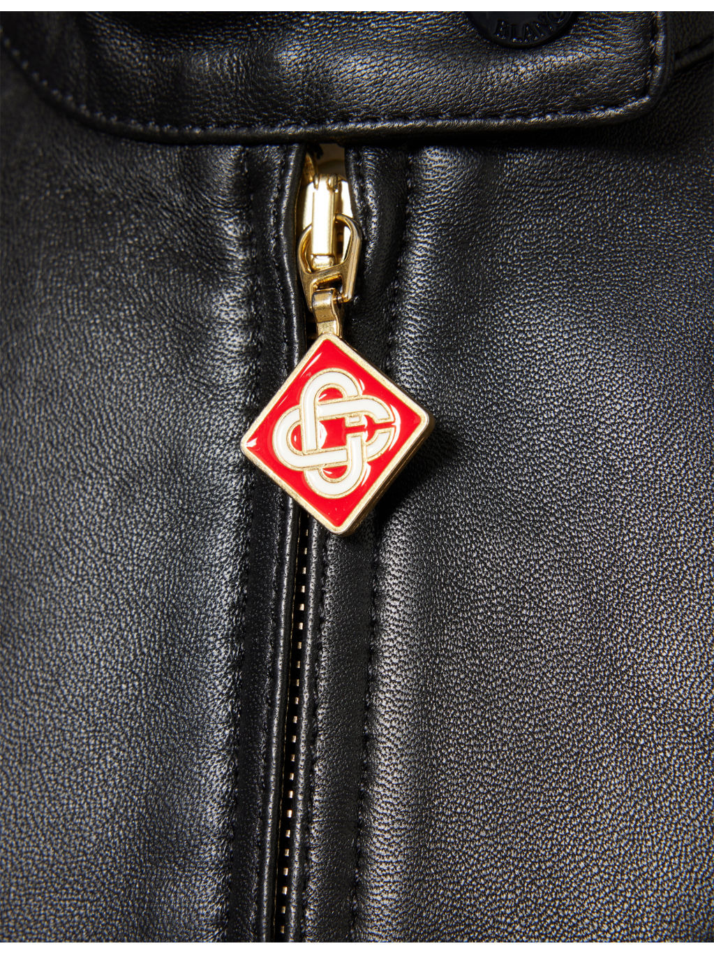 Racer Regular-Fit Leather Jacket - 7