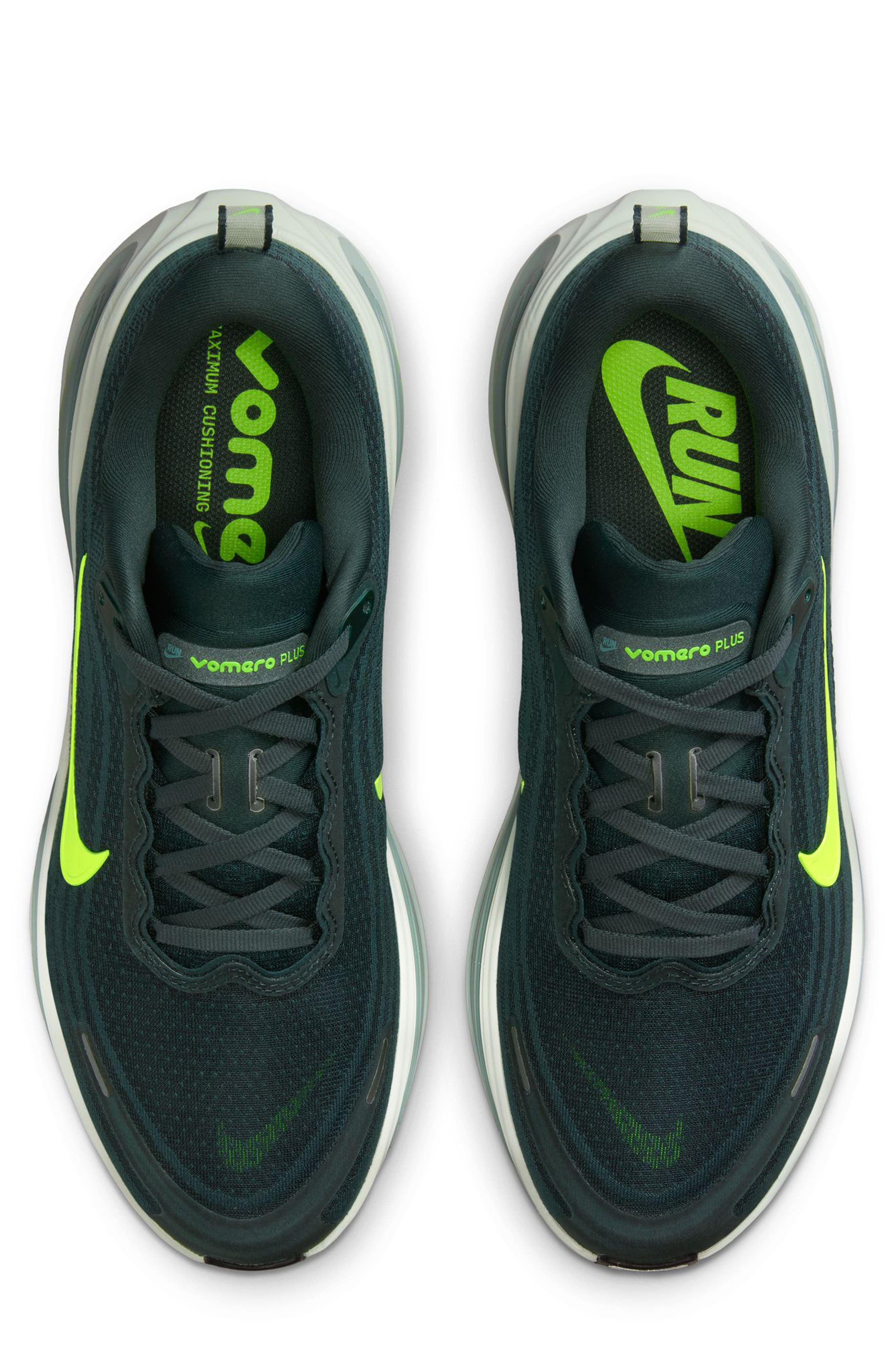 Nike Vomero Plus Running Shoe in 300 Seawd/volt at Nordstrom - 3