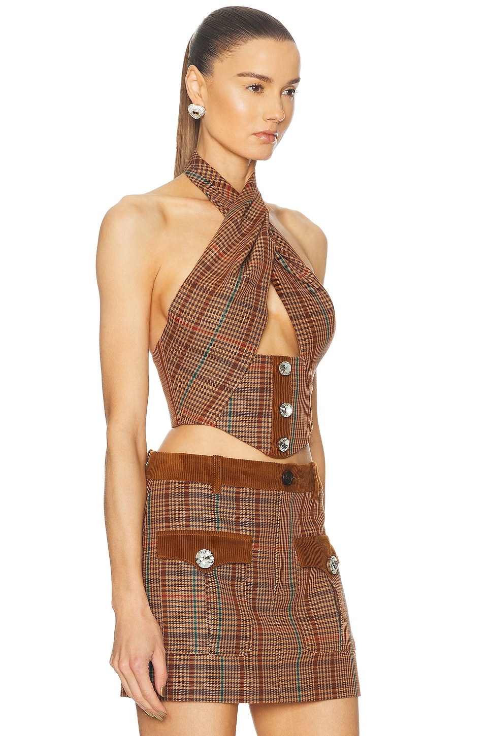 Crystal Halter Top - 2