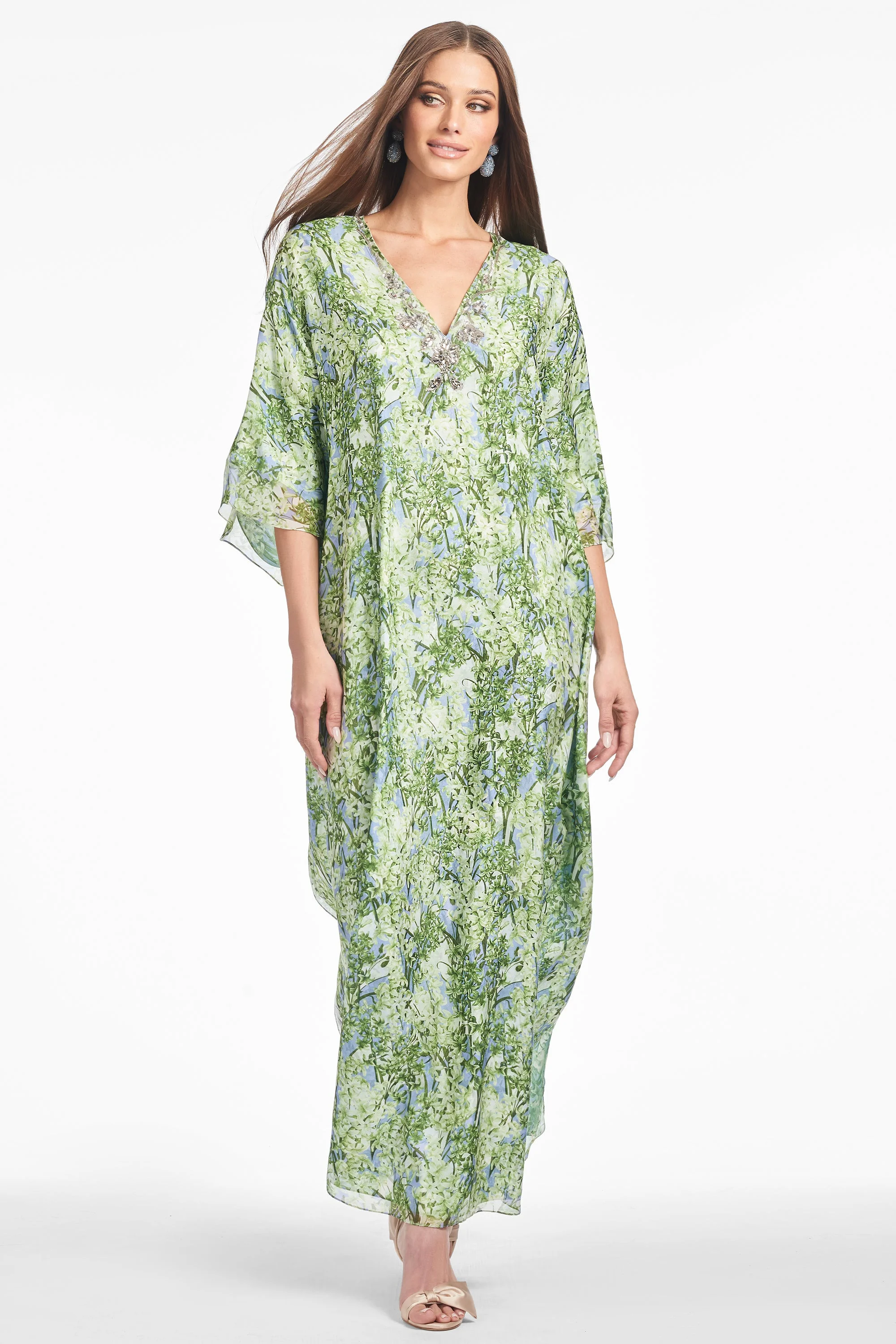 ARNA KAFTAN - PERIDOT BOUQUET - 1