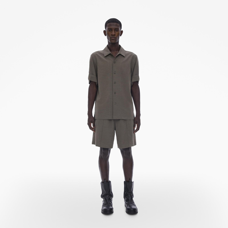 Helmut Lang COTTON-LINEN PULL-ON SHORT outlook