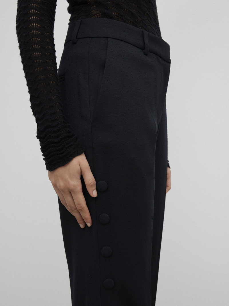 Slim button trousers 4