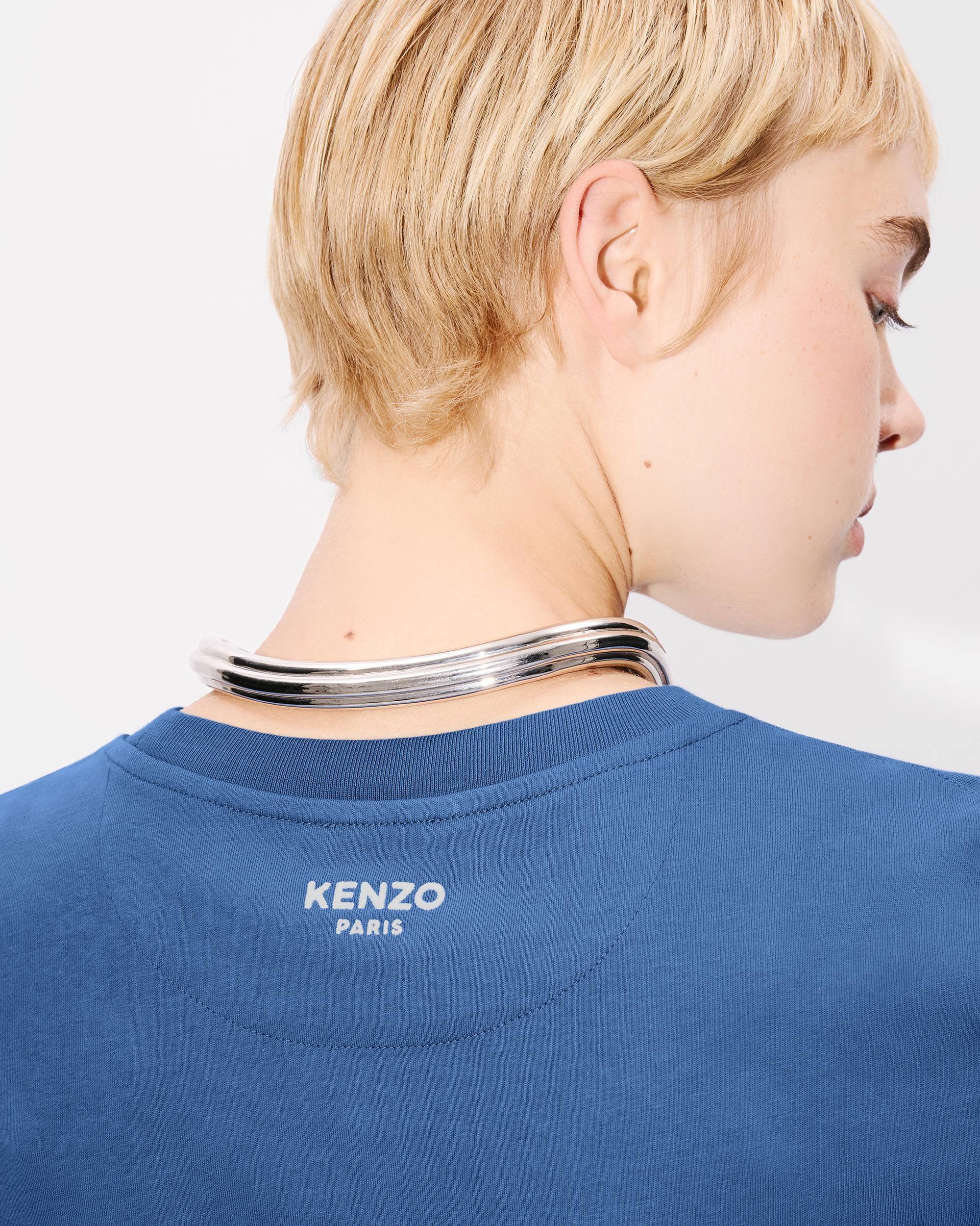 'KENZO Pop' embroidered cotton T-shirt - 7