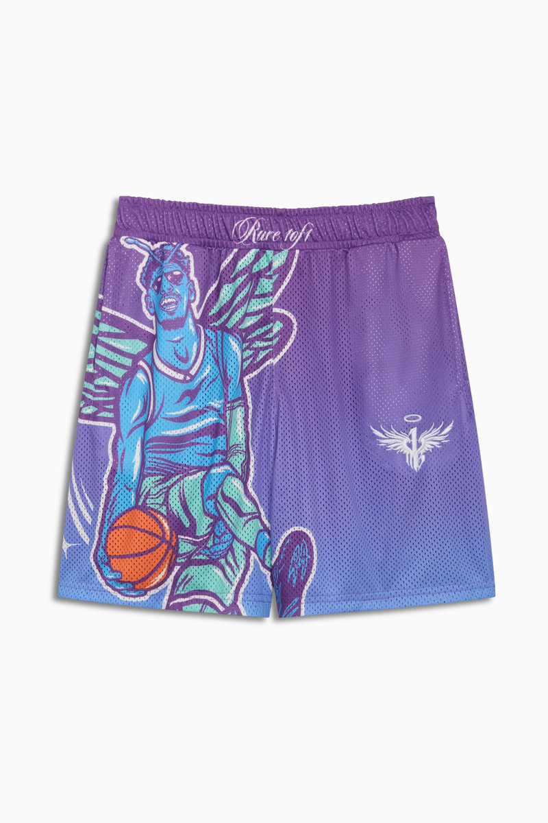 PUMA x LAMELO BALL CHARLOTTE Men's Graphic Basketball Shorts - 1