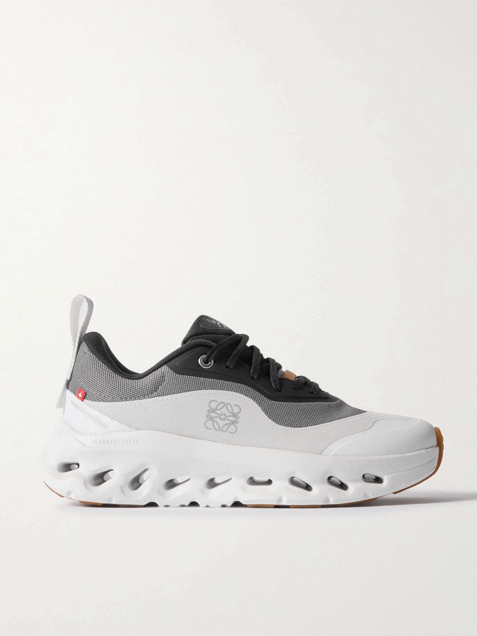 + ON Cloudtilt 2.0 stretch recycled-knit sneakers Gray - 1