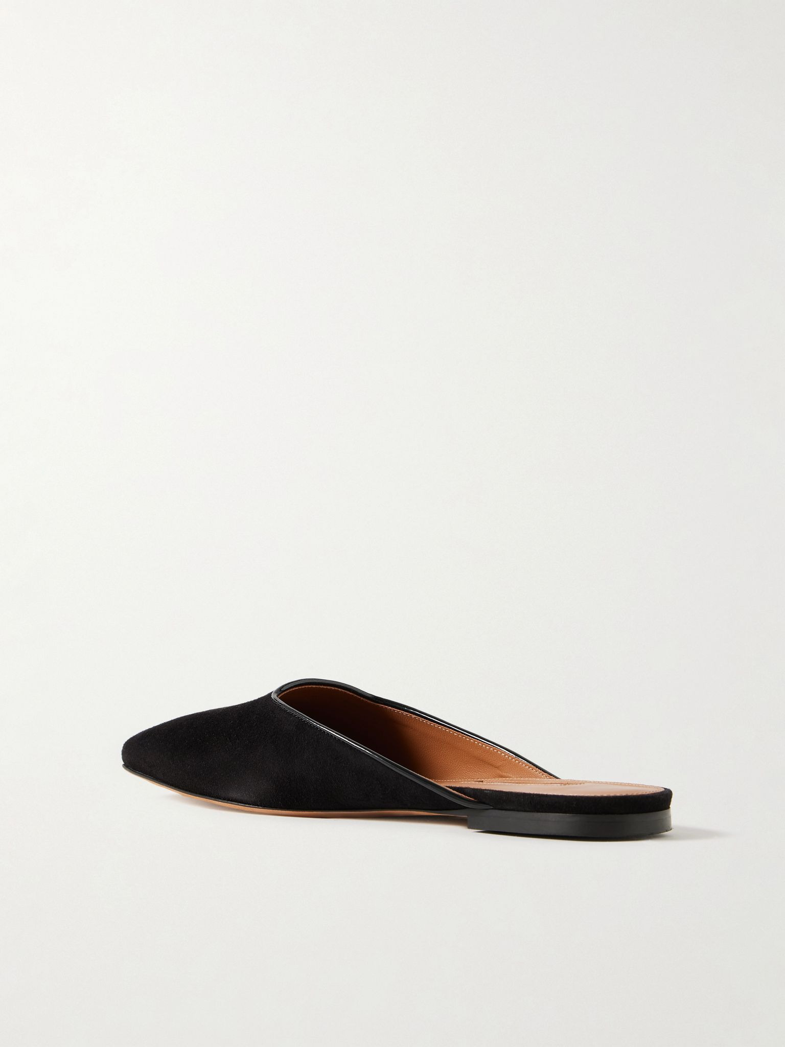 Suede mules Black - 3