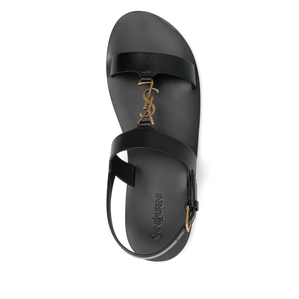Saint Laurent Black Sandals Men - 2