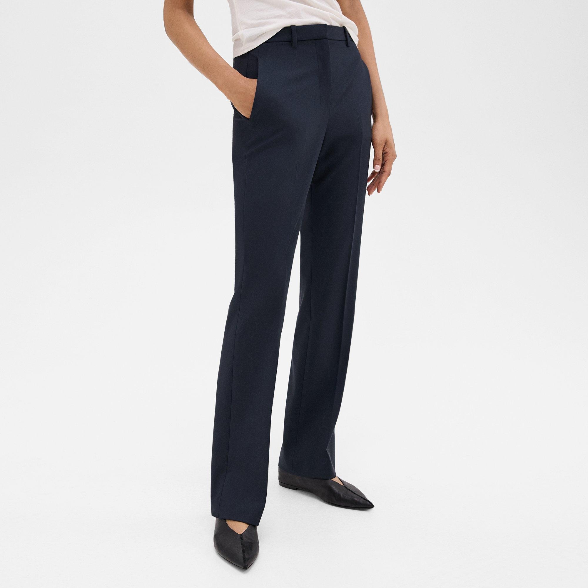 Flared Pant in Good Wool - 5