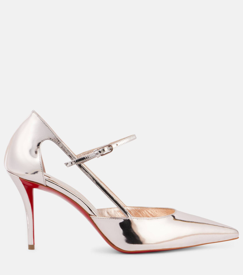 Miss Z Strap 80 leather Mary Jane pumps 4