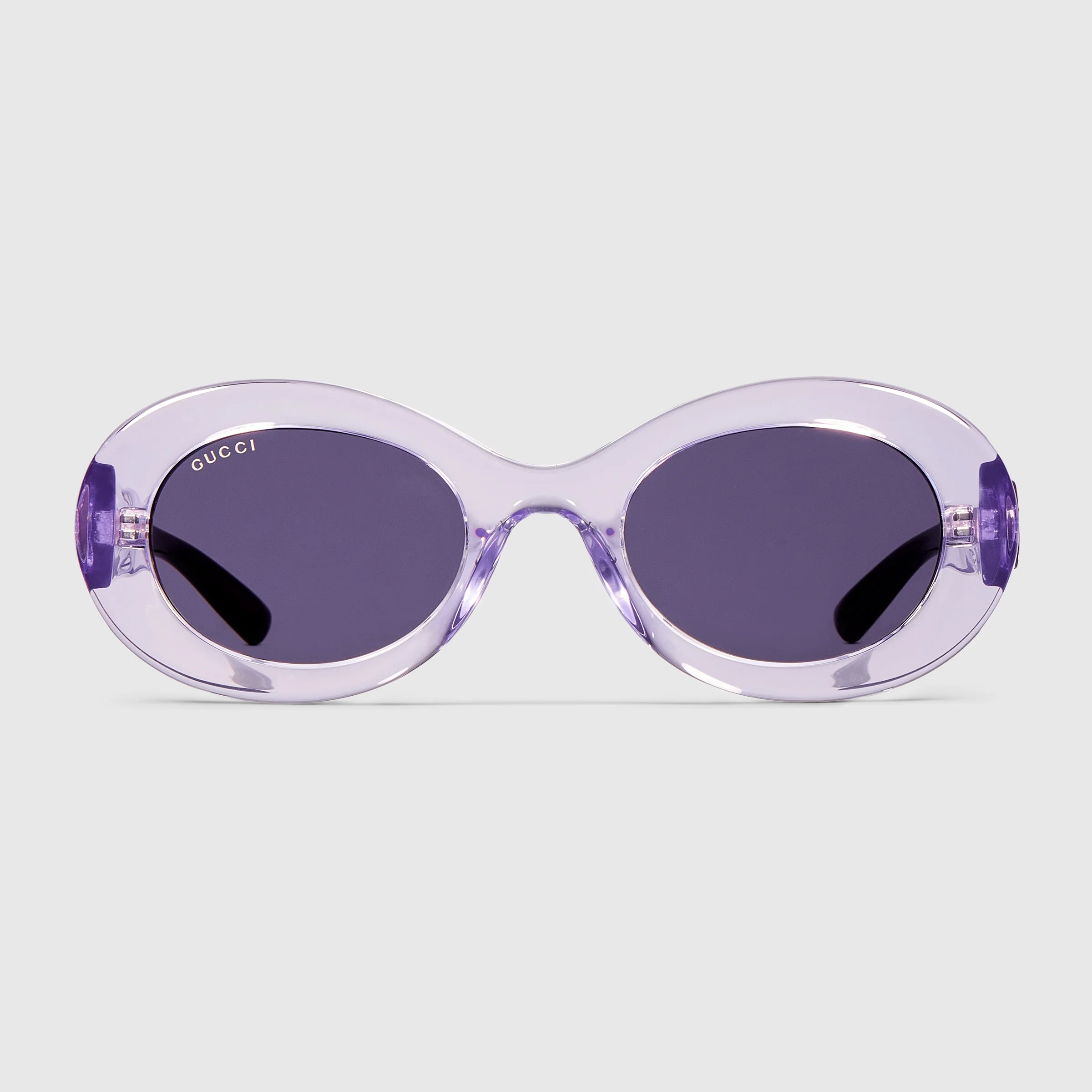 Oval frame sunglasses - 1
