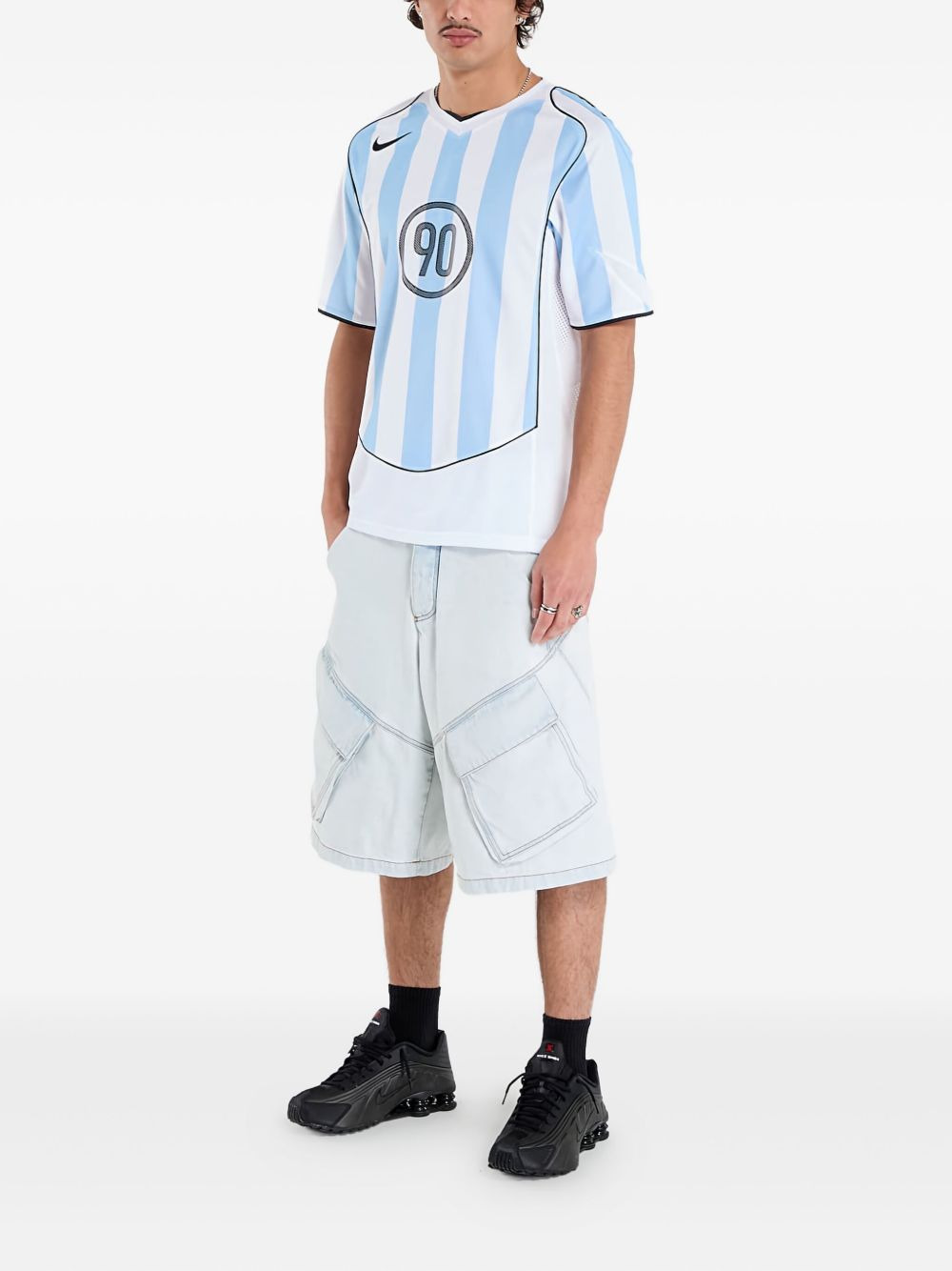 striped 90 T-shirt - 2