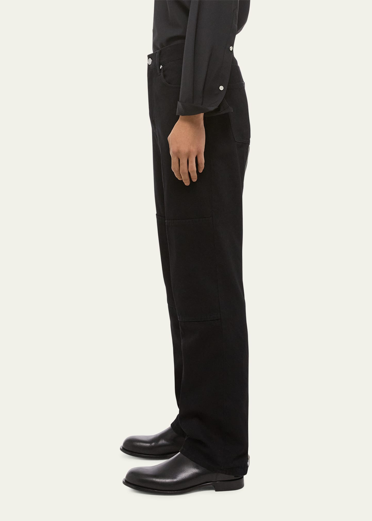 Men's Back Zip Carpenter Pants - 5
