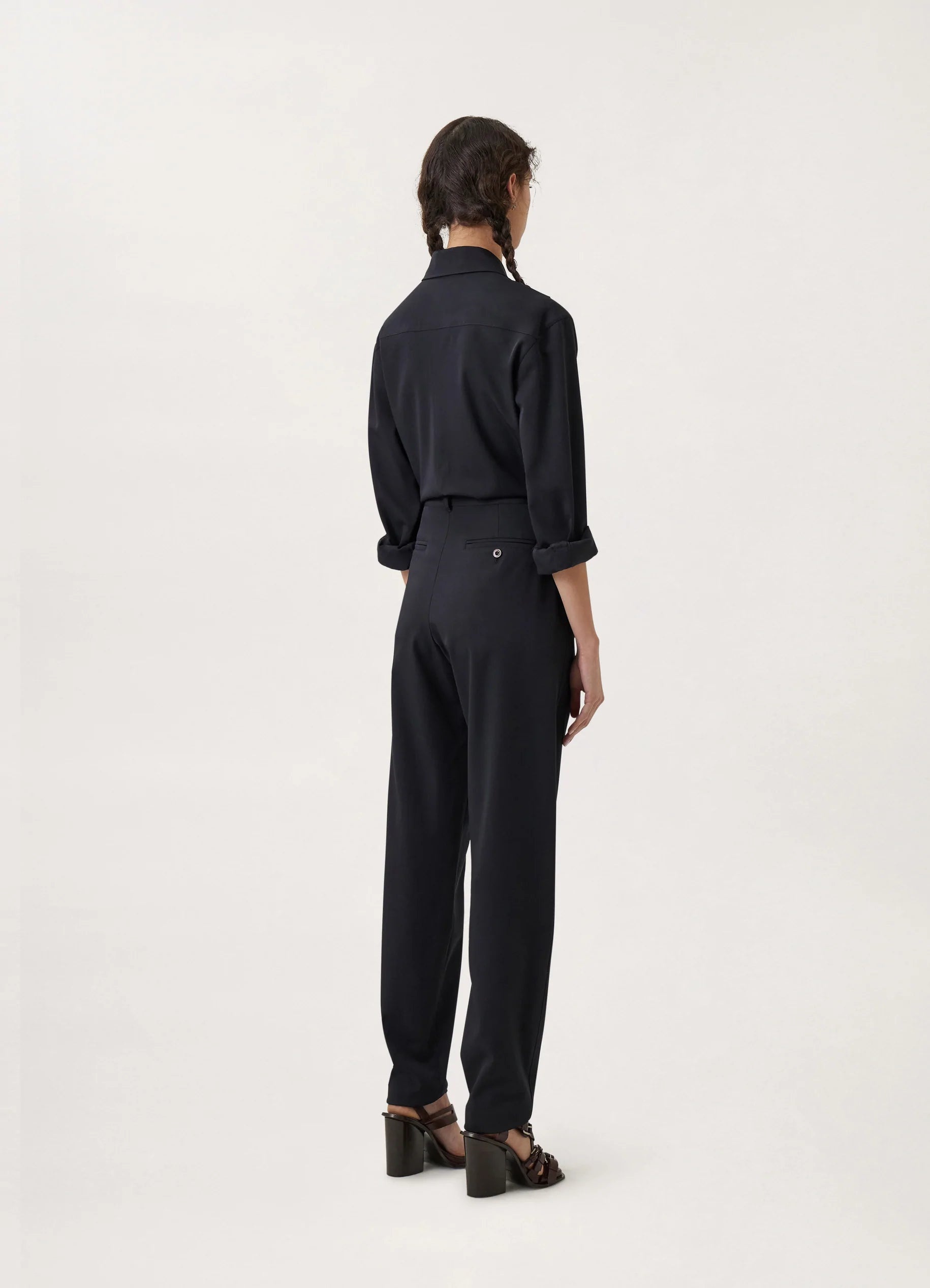 LOOSE SUIT PANTS
LIGHT WOOL GABARDINE - 4