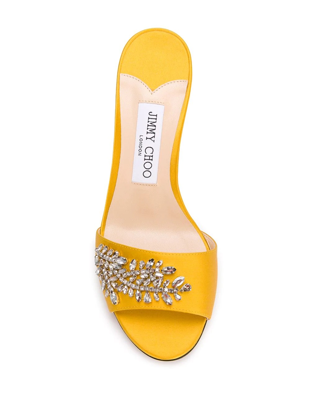 Stacey 85mm crystal-embellished sandals - 4