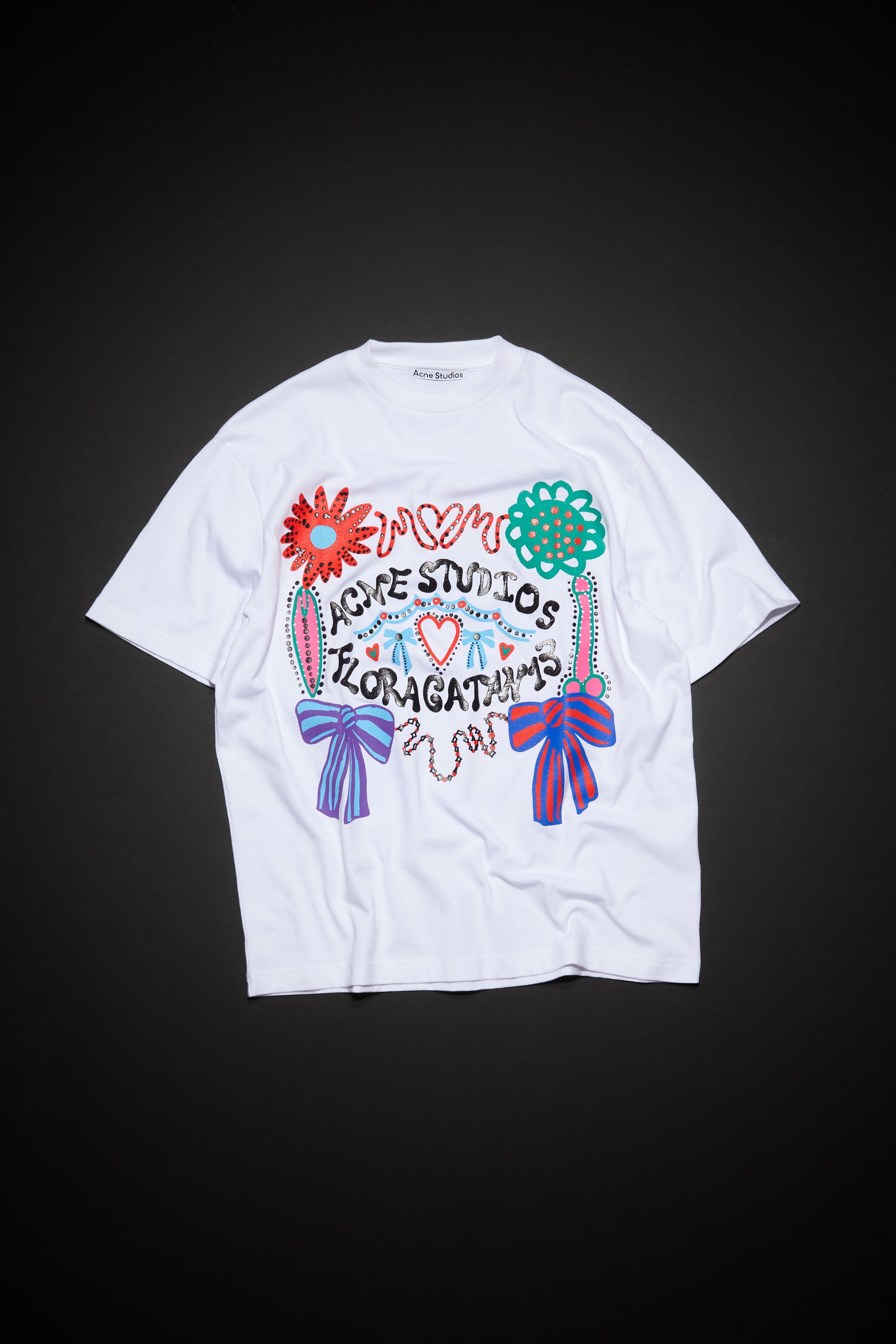 Screen print t-shirt - Optic White - 1