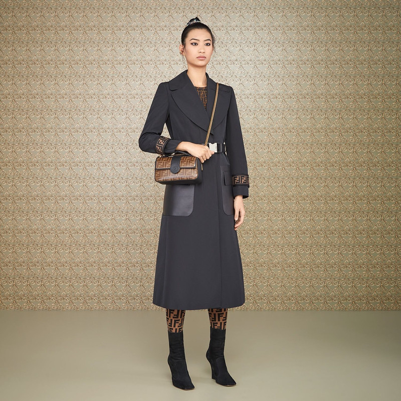 FENDI Brown nylon tights outlook