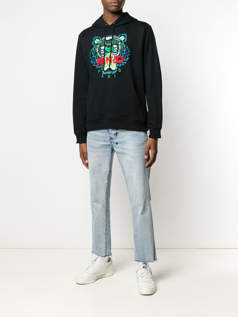KENZO tiger print sweater outlook