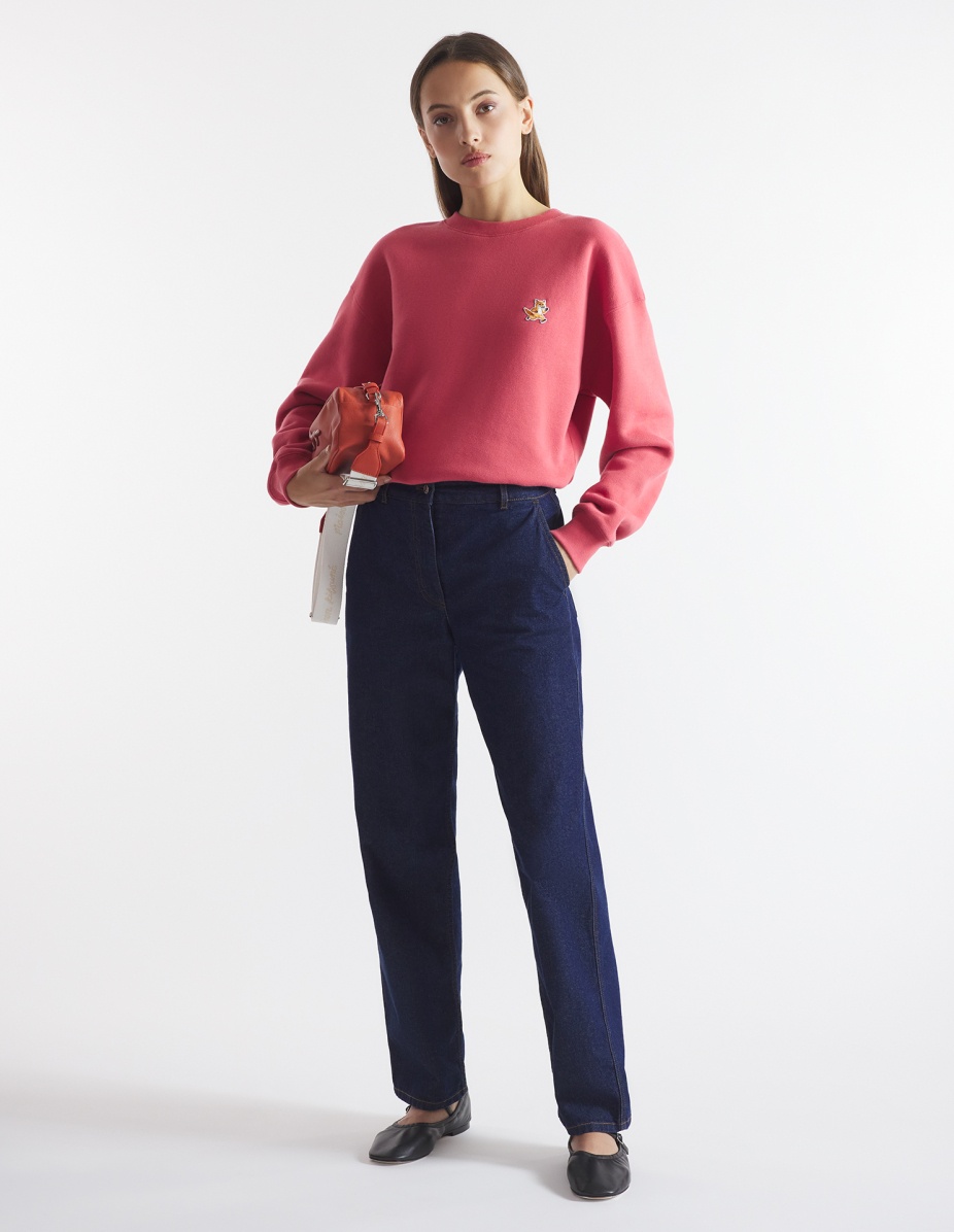 SPEEDY FOX PATCH COMFORT SWEATSHIRT - 2