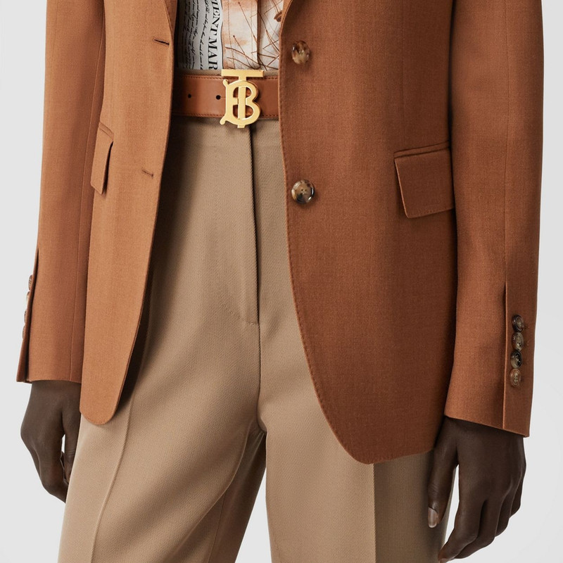 Monogram Motif Leather Belt 3