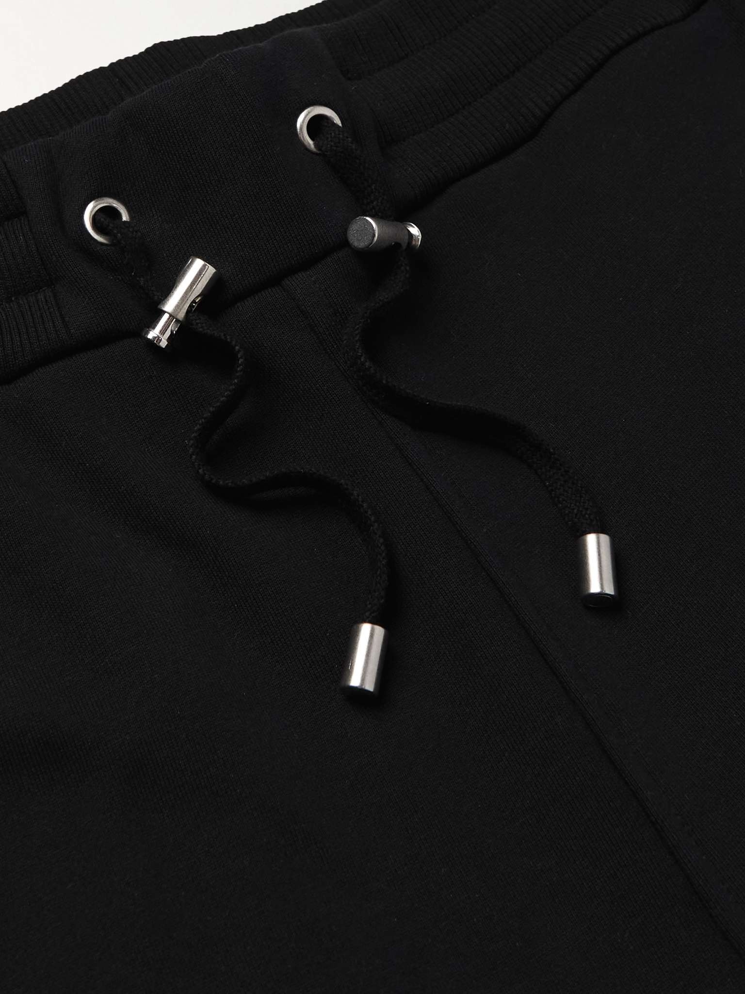 Straight-Leg Logo-Print Cotton-Jersey Sweatpants - 4