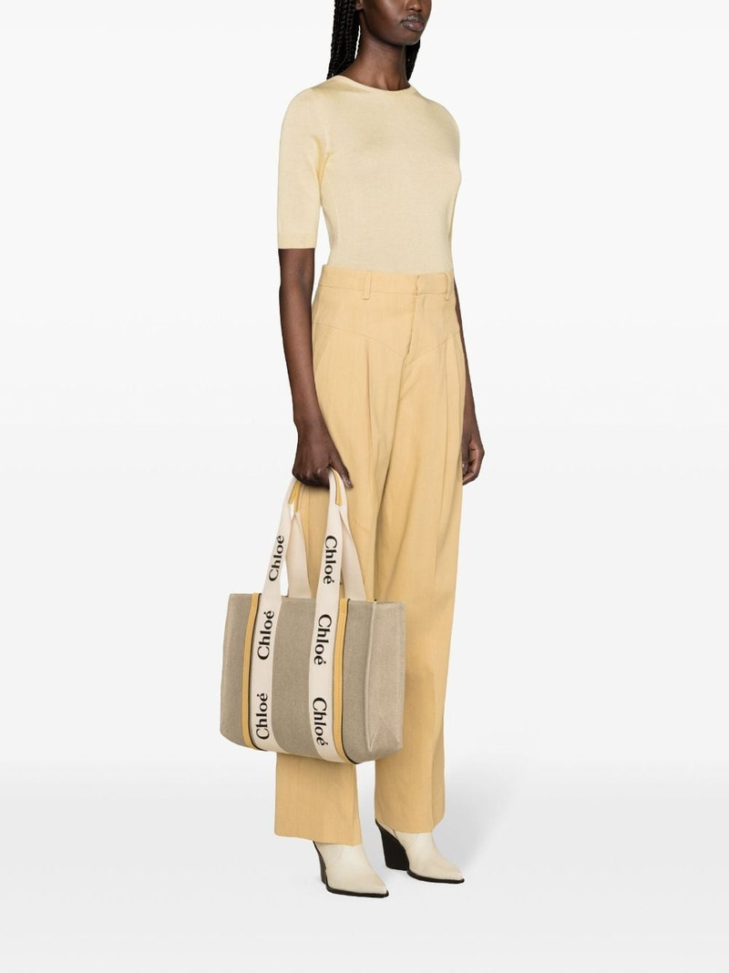 crew-neck cashmere-blend top 3