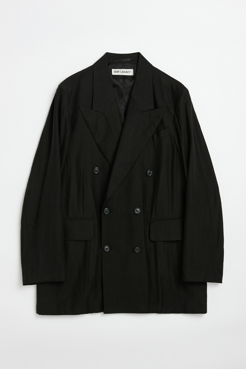 Sharp DB Blazer Black Experienced Viscose 1
