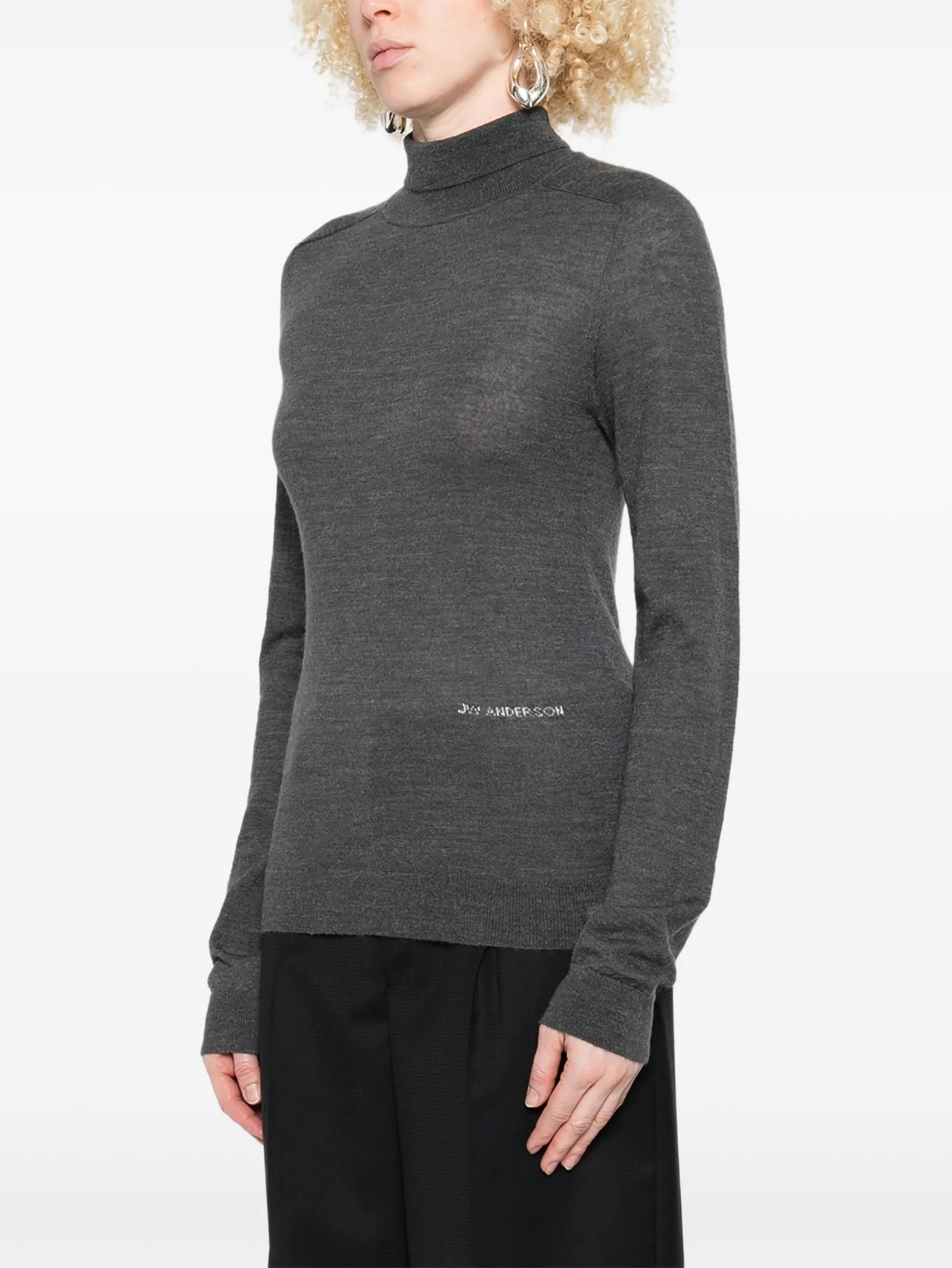 Jw Anderson KW1491 YN0444 972 CHARCOAL MELANGE - 5