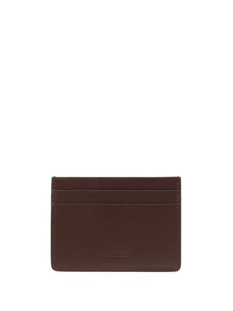 debossed-logo leather cardholder 1