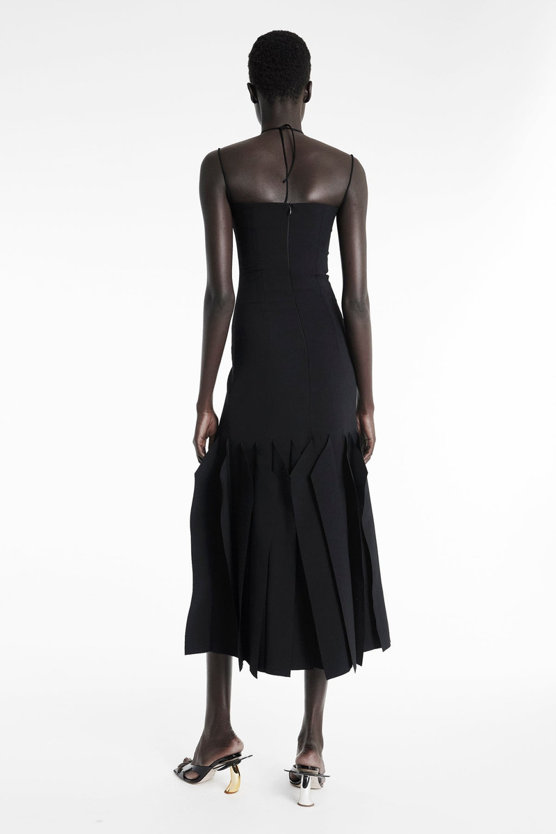 LIP CHOKER DRESS BLACK 2