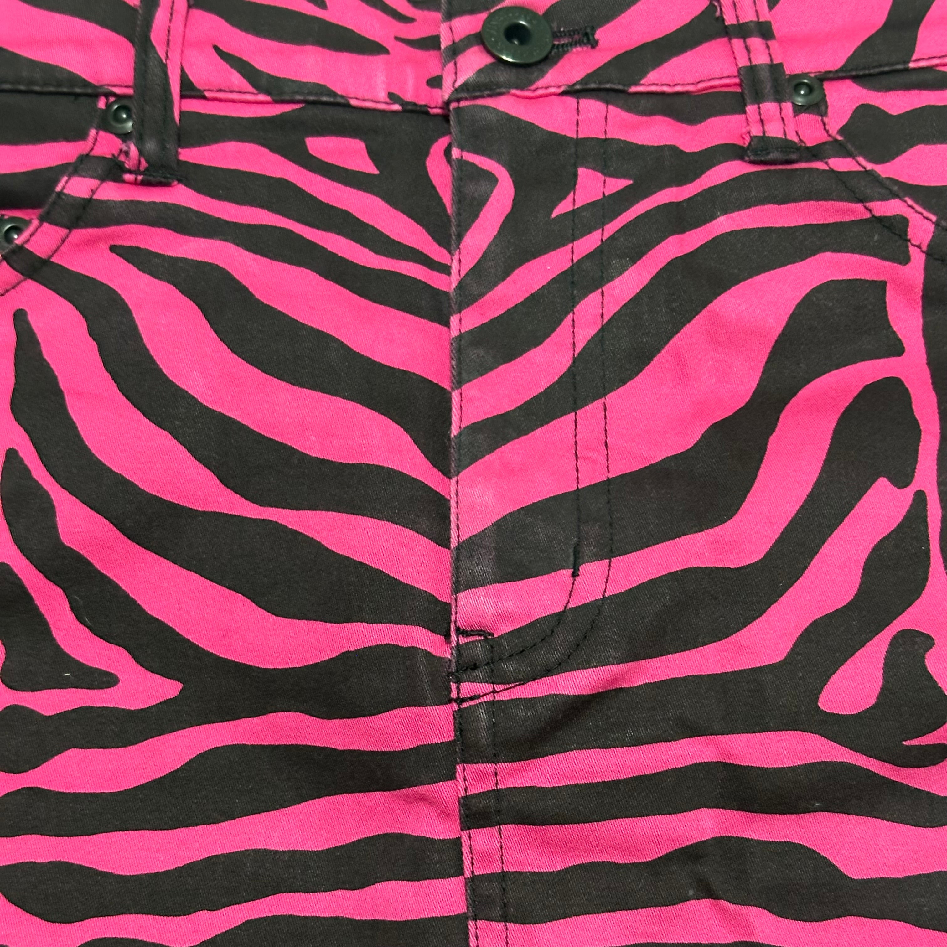 HYSTERICS - HYSTERICS Zebra Print Mini Skirt - 3