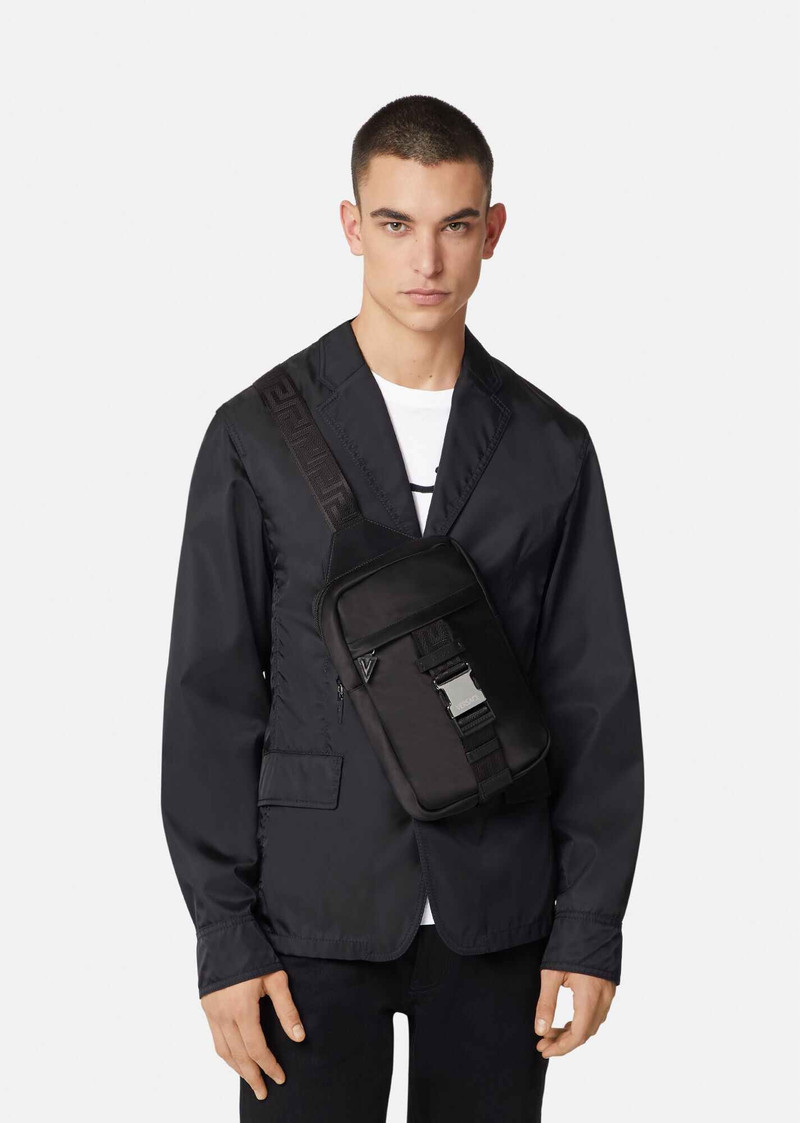 VERSACE Greca Single Strap Backpack outlook