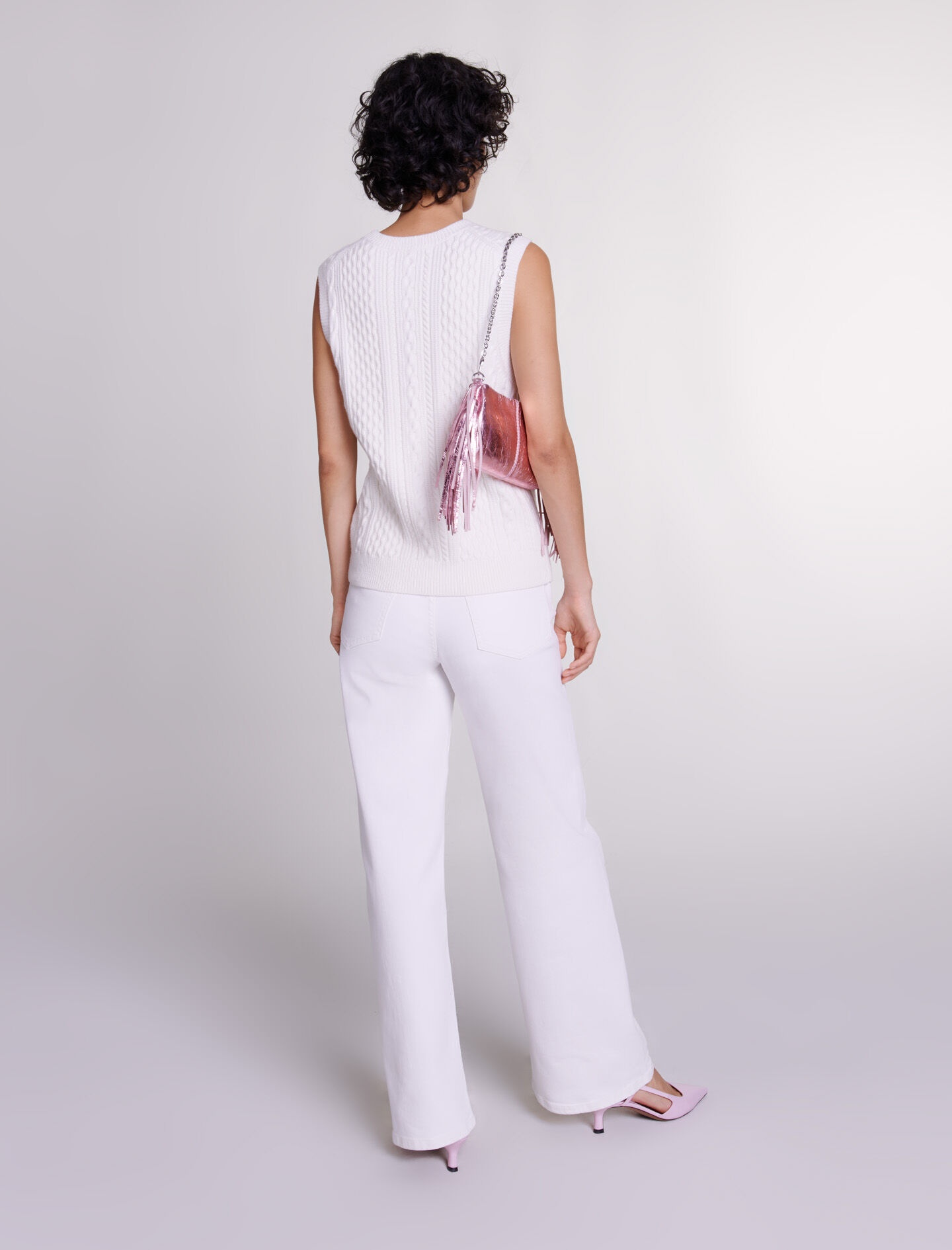 Floral sleeveless jumper - 5