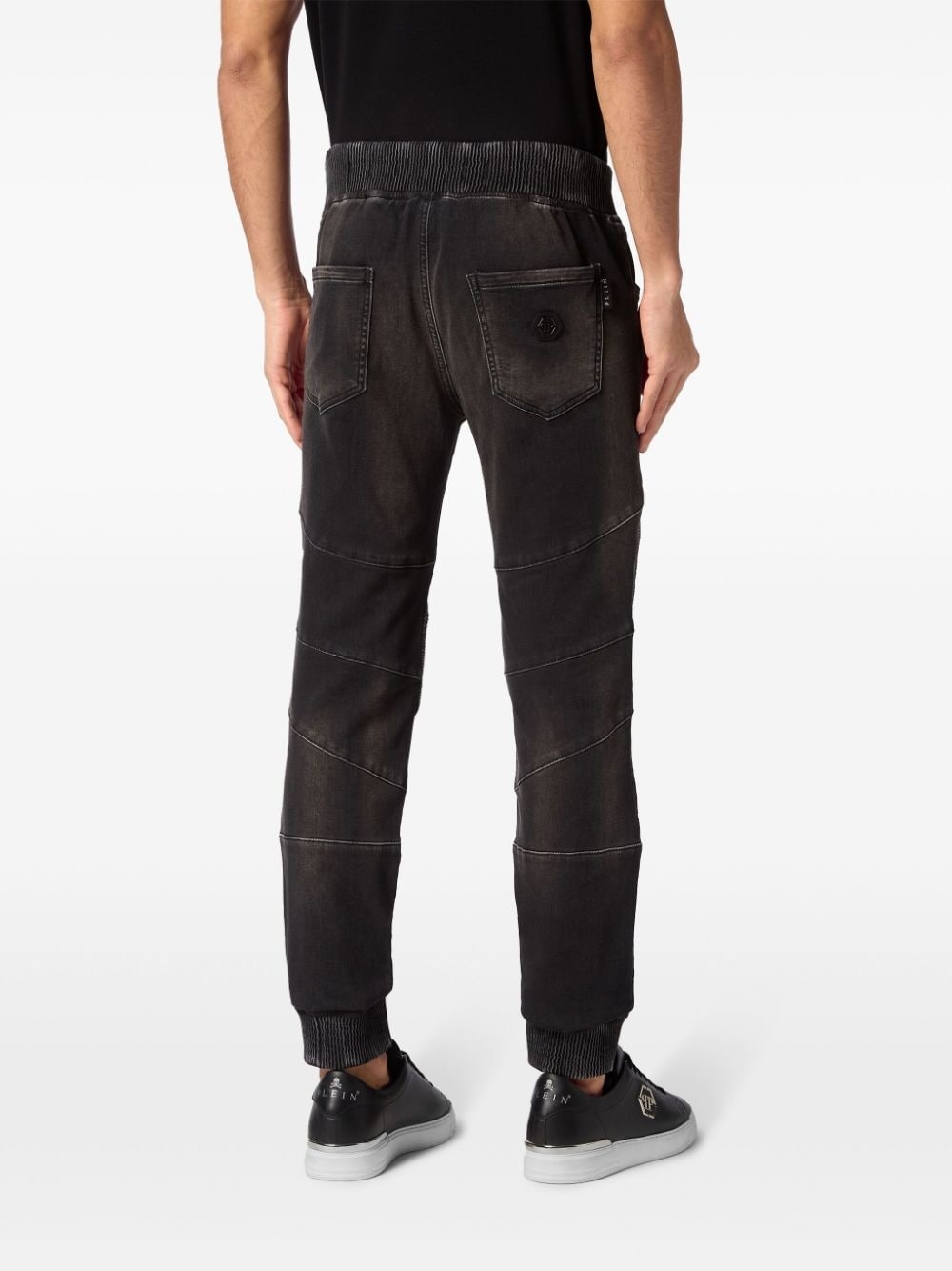 drawstring skinny jeans - 4
