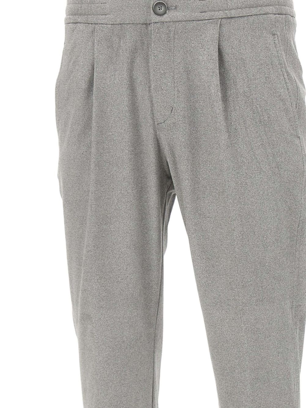 pleated-detail trousers - 4