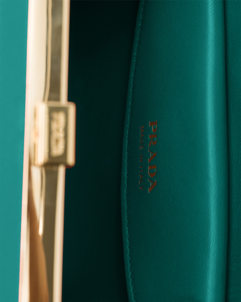 Prada Pyramid Saffiano leather mini bag 4