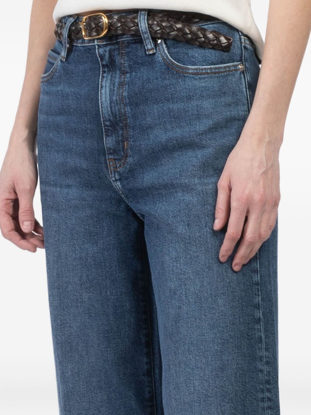 wide-leg jeans - 6