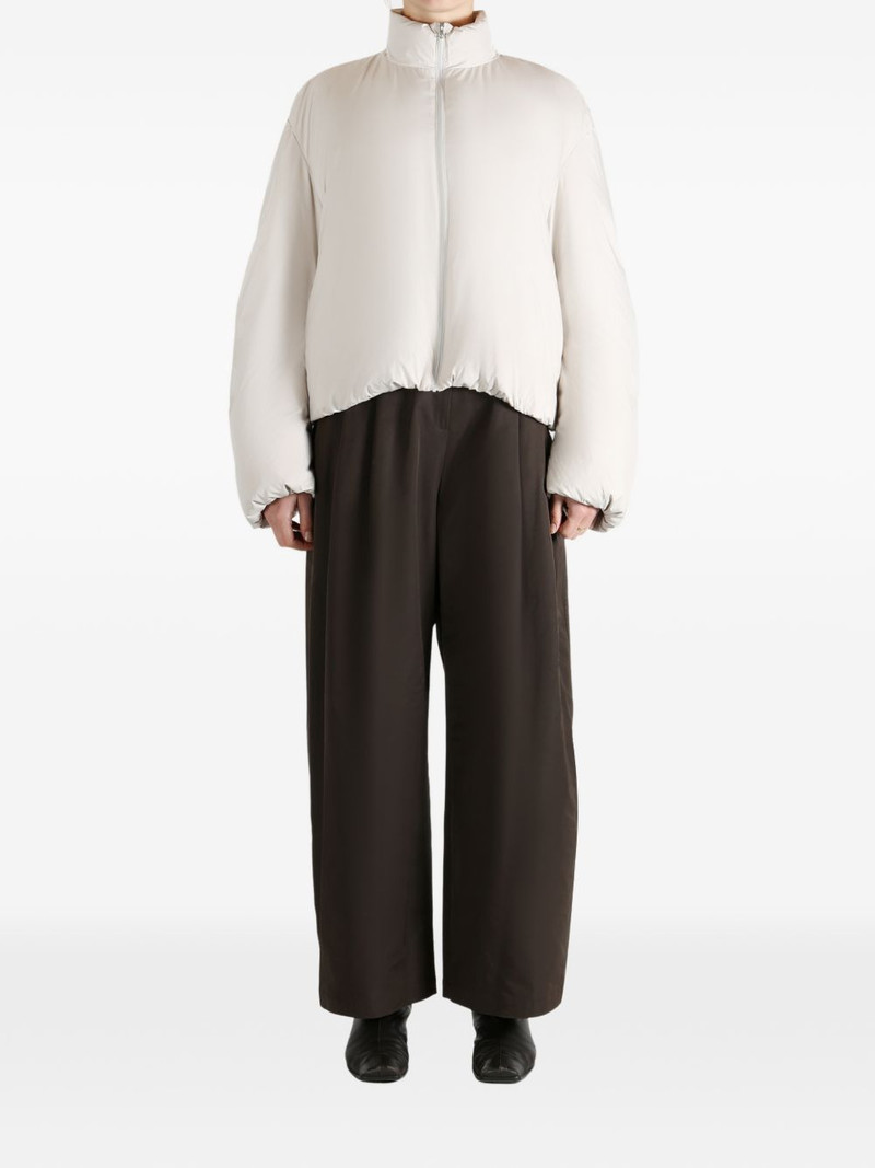 zip-up funnel-neck jacket 5